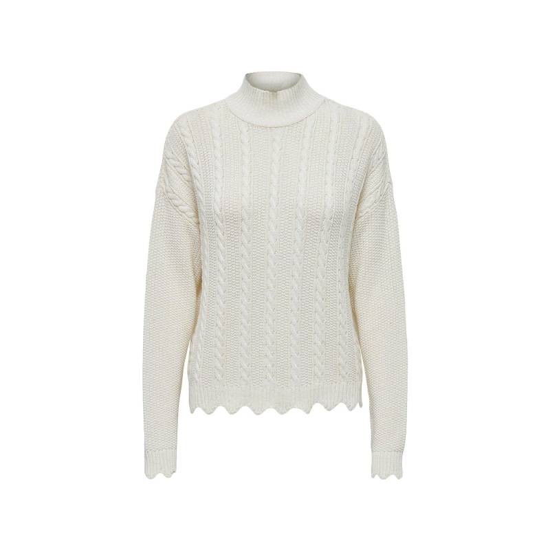 Only - Pullover, für Damen, Weiss Größe XS von Only