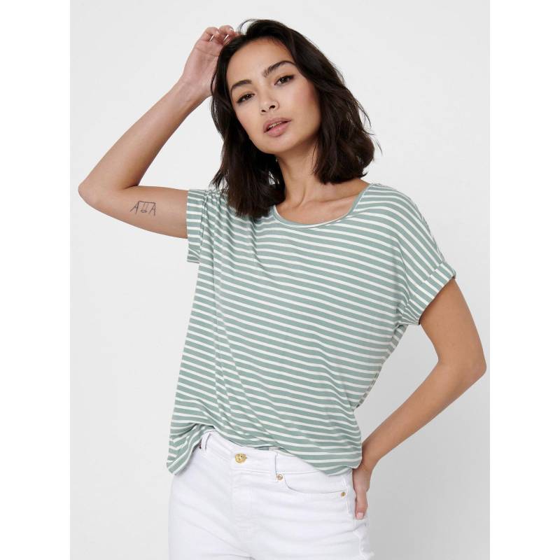 Only - T-Shirt, für Damen, Zweifarbig Größe XL von Only