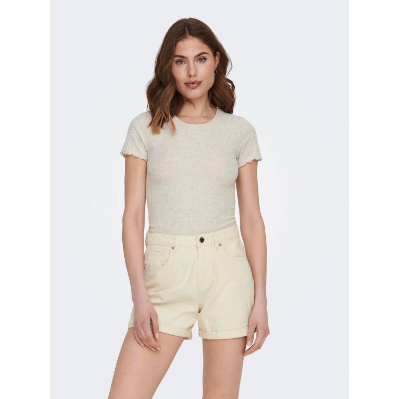 Only - T-Shirt, für Damen, Sand, Größe L von Only