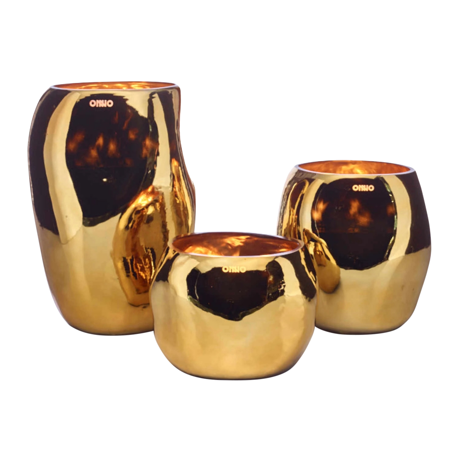 Cape Duftkerze, Farbe gold, Grösse b. 19 x h. 14 cm, Duft muse Cape Duftkerze, Farbe gold, Grösse b. 19 x h. 14 cm, Duft muse von ONNO Collection