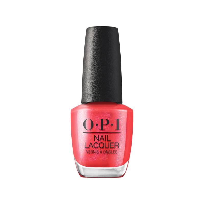 Nls010 - Left Your Text On Red - Klassischer Nagellack Damen NLS - Left Your Text on Red - Klassischer Nagellack 15ml von OPI