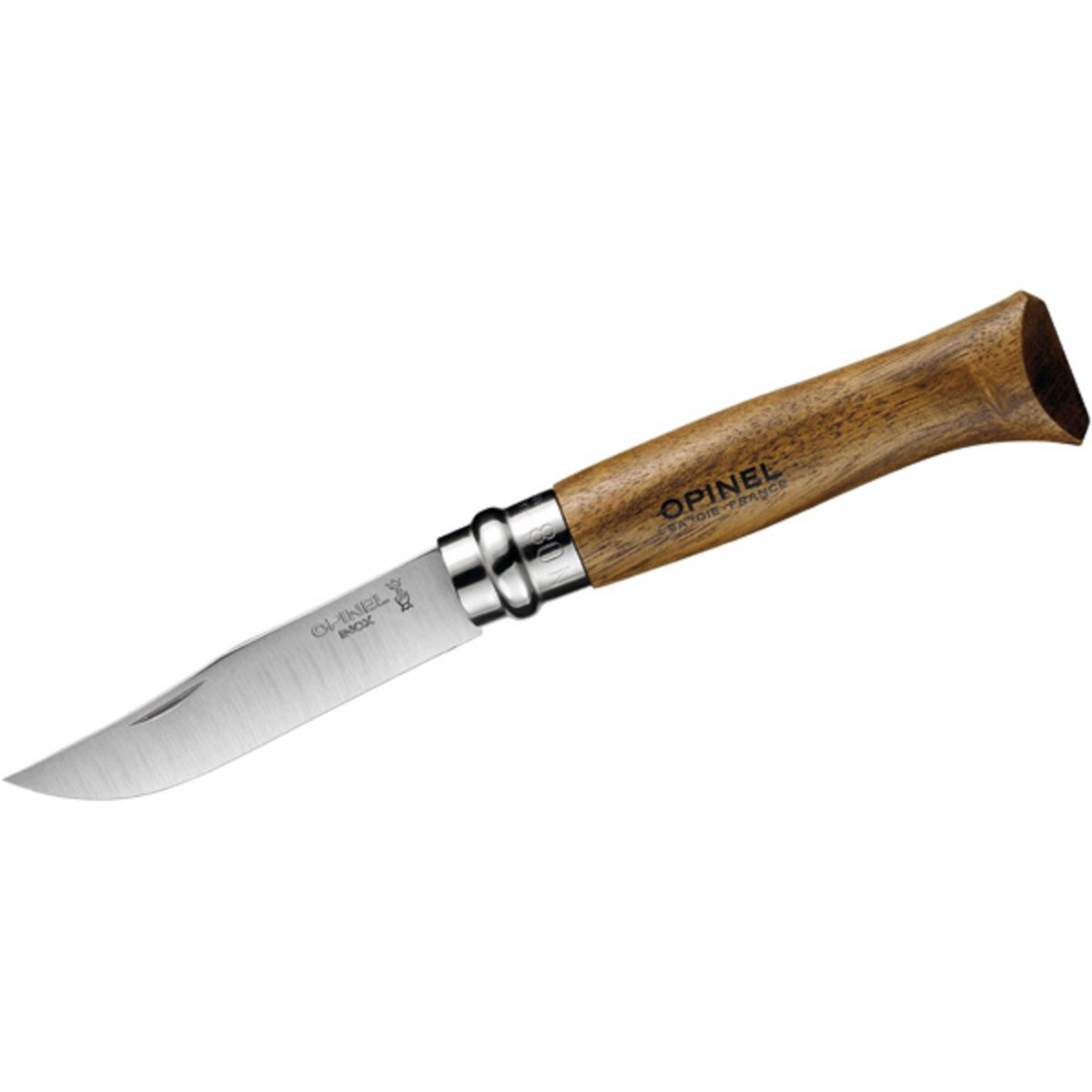 Opinel Walnuß INOX Messer von OPINEL