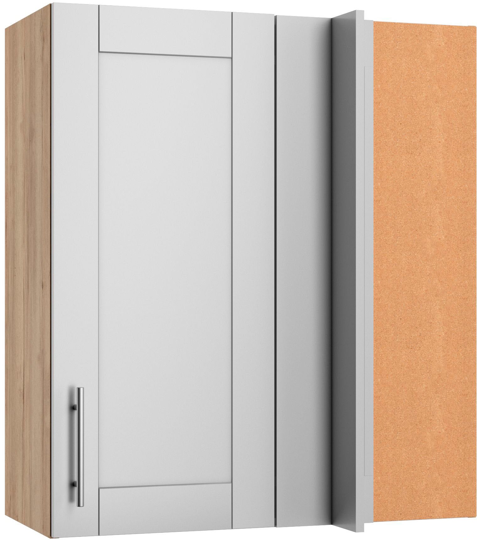 OPTIFIT Eckhängeschrank »Ahus«, Breite 80 x 45 cm von OPTIFIT