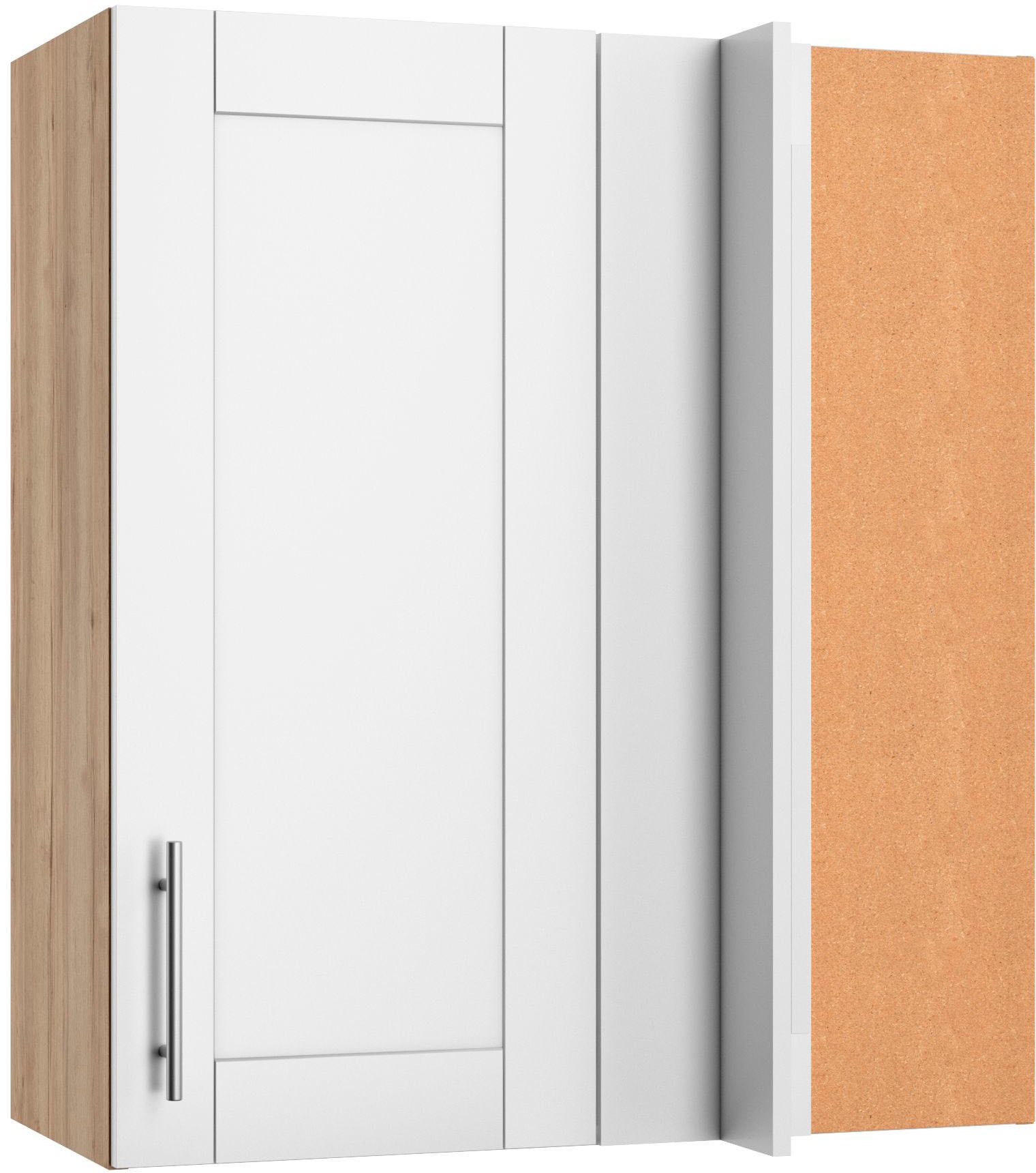 OPTIFIT Eckhängeschrank »Ahus«, Breite 80 x 45 cm von OPTIFIT