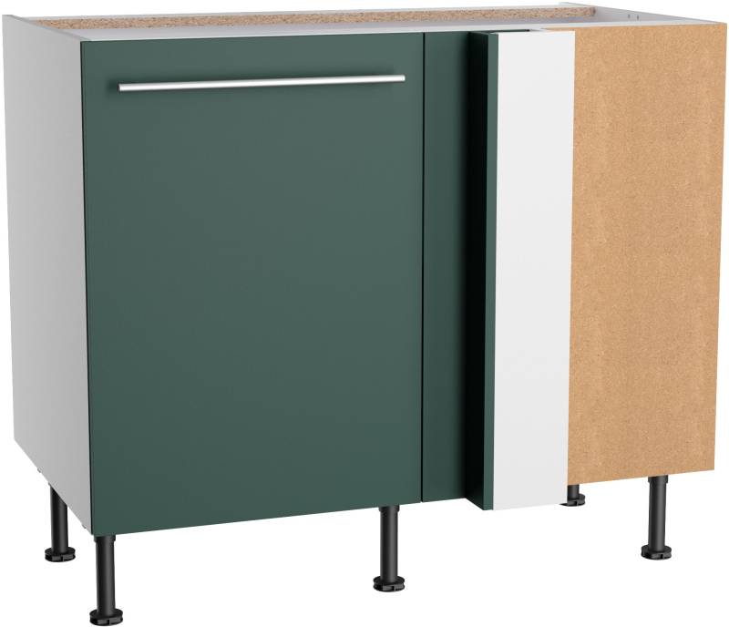 OPTIFIT Eckunterschrank »Bern2«, Breite 100 x 65 cm, Lösung für Geschirrspüler, 1 Tür, 1 Einlegeboden von OPTIFIT