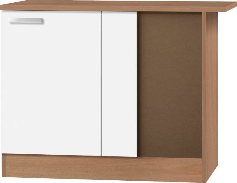 OPTIFIT Eckunterschrank »Odense«, 100 cm breit, mit 110 cm breiter Arbeitsplatte von OPTIFIT