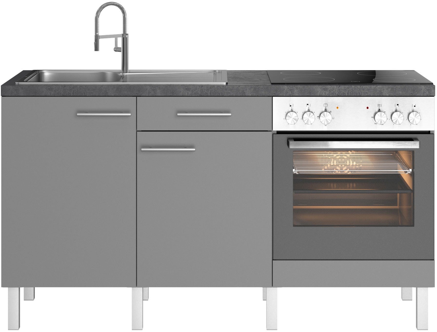 OPTIFIT Küche »Lilly«, Breite 160 cm, wahlweise mit E-Geräten OPTIFIT Küche »Lilly«, Breite 160 cm, wahlweise mit E-Geräten von OPTIFIT