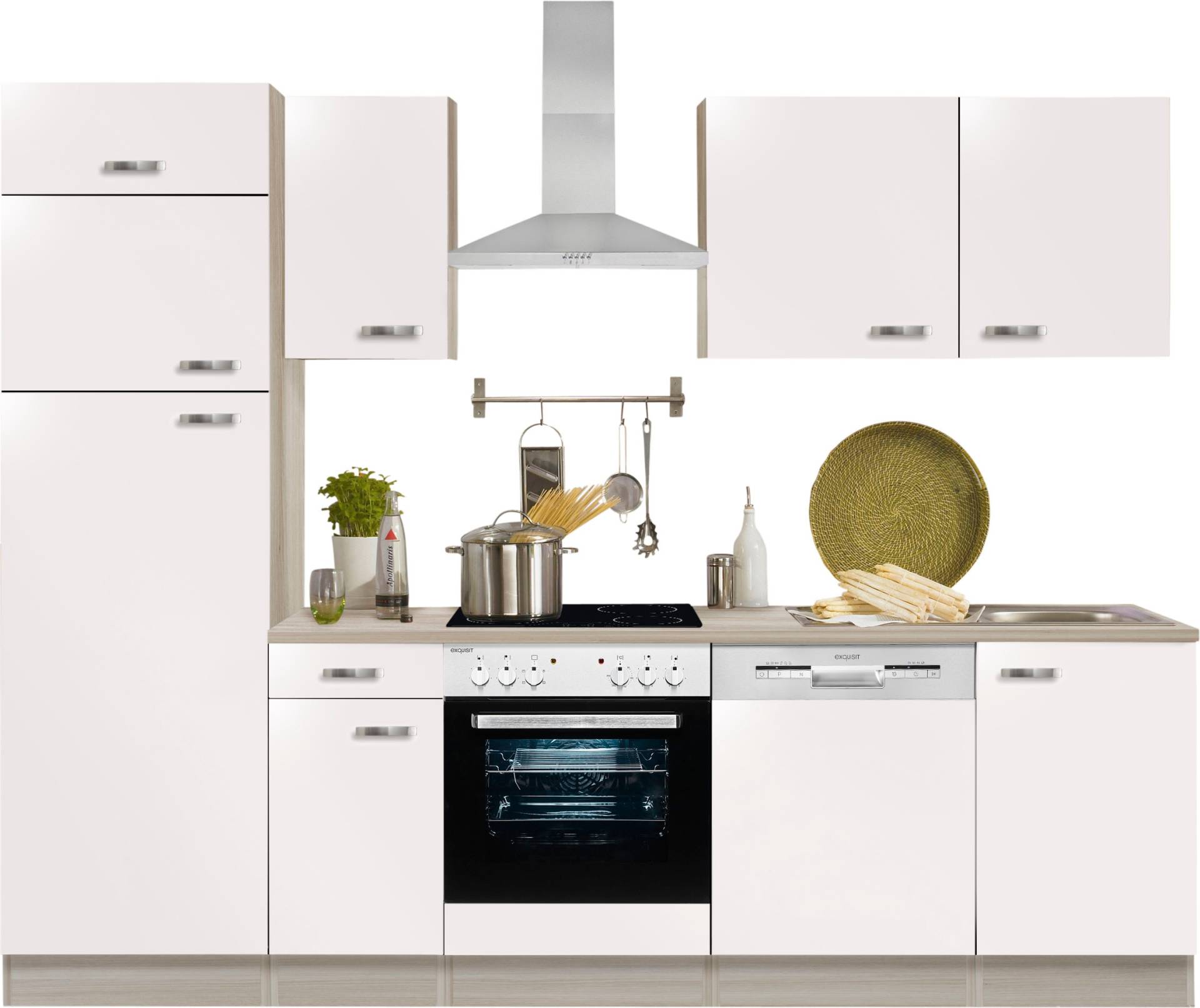 OPTIFIT Küchenzeile »Faro«, Breite 270 cm, wahlweise mit E-Geräten, mit Arbeitsplatte OPTIFIT Küchenzeile »Faro«, Breite 270 cm, wahlweise mit E-Geräten, mit Arbeitsplatte von OPTIFIT