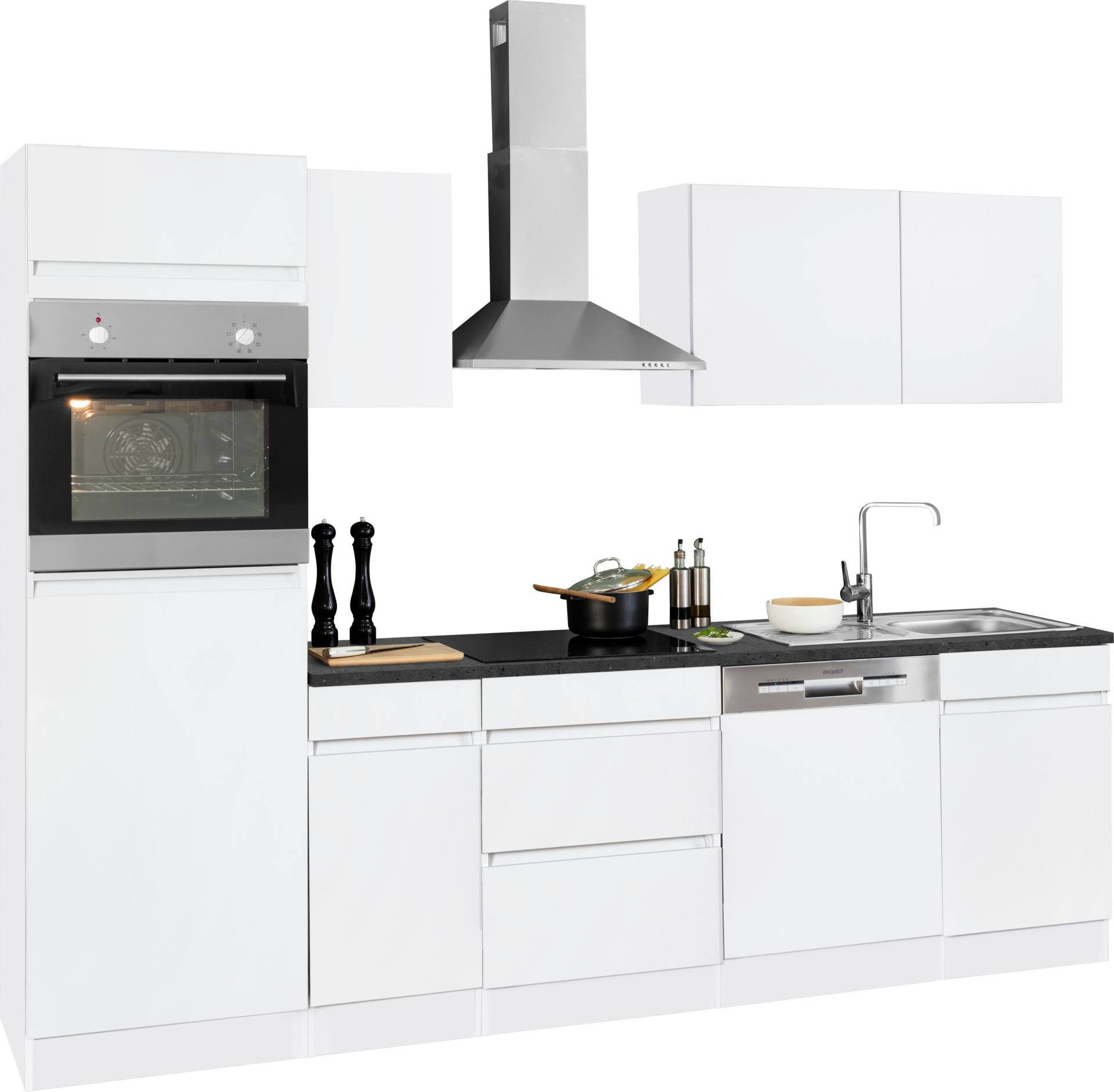 OPTIFIT Küchenzeile »Roth«, Breite 270 cm, wahlweise mit E-Geräten, mit Push-to-Open-Funktion OPTIFIT Küchenzeile »Roth«, Breite 270 cm, wahlweise mit E-Geräten, mit Push-to-Open-Funktion von OPTIFIT