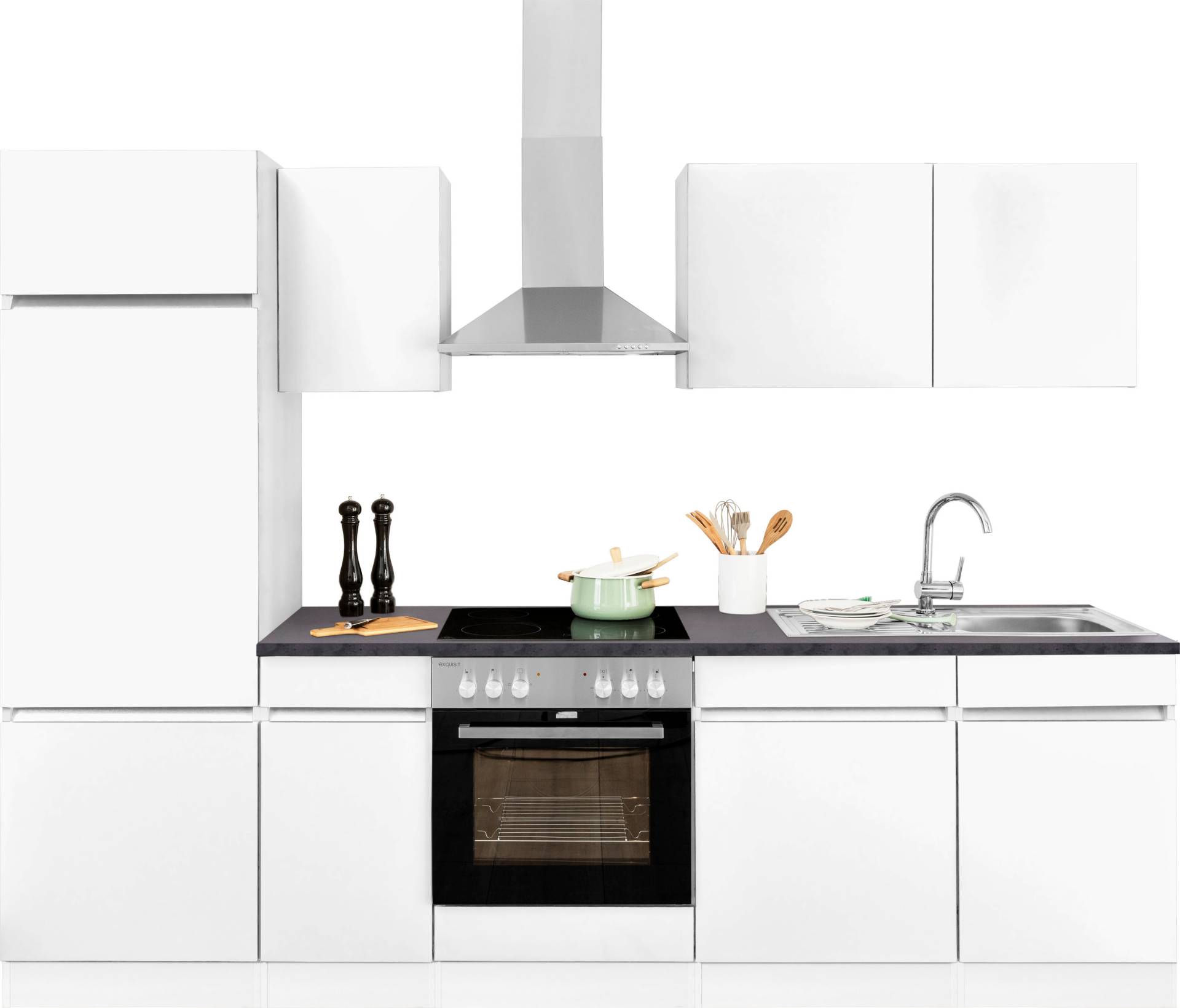 OPTIFIT Küchenzeile »Roth«, Breite 270 cm, wahlweise mit E-Geräten, mit Push-to-Open-Funktion OPTIFIT Küchenzeile »Roth«, Breite 270 cm, wahlweise mit E-Geräten, mit Push-to-Open-Funktion von OPTIFIT