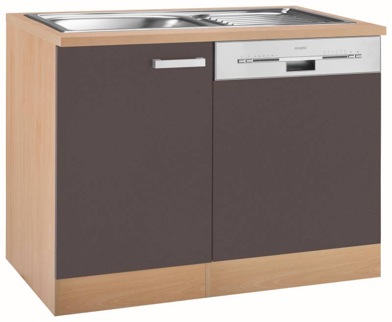 OPTIFIT Spülenschrank »Odense«, Gesamtbreite 110 cm, mit Tür/Sockel für integrierbaren Geschirrspüler von OPTIFIT