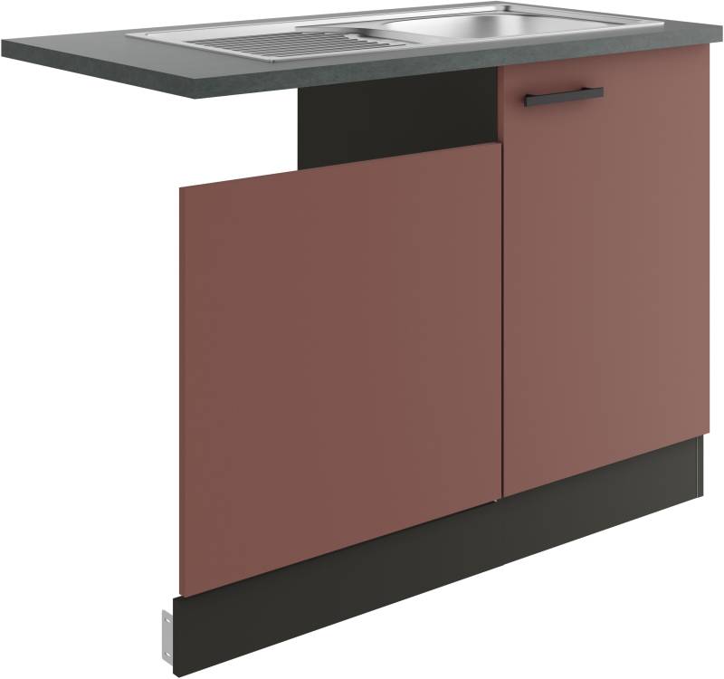 OPTIFIT Spülenschrank »Palma«, Breite 110 cm, geeignet für teilintegrierte Geschirrspüler von OPTIFIT