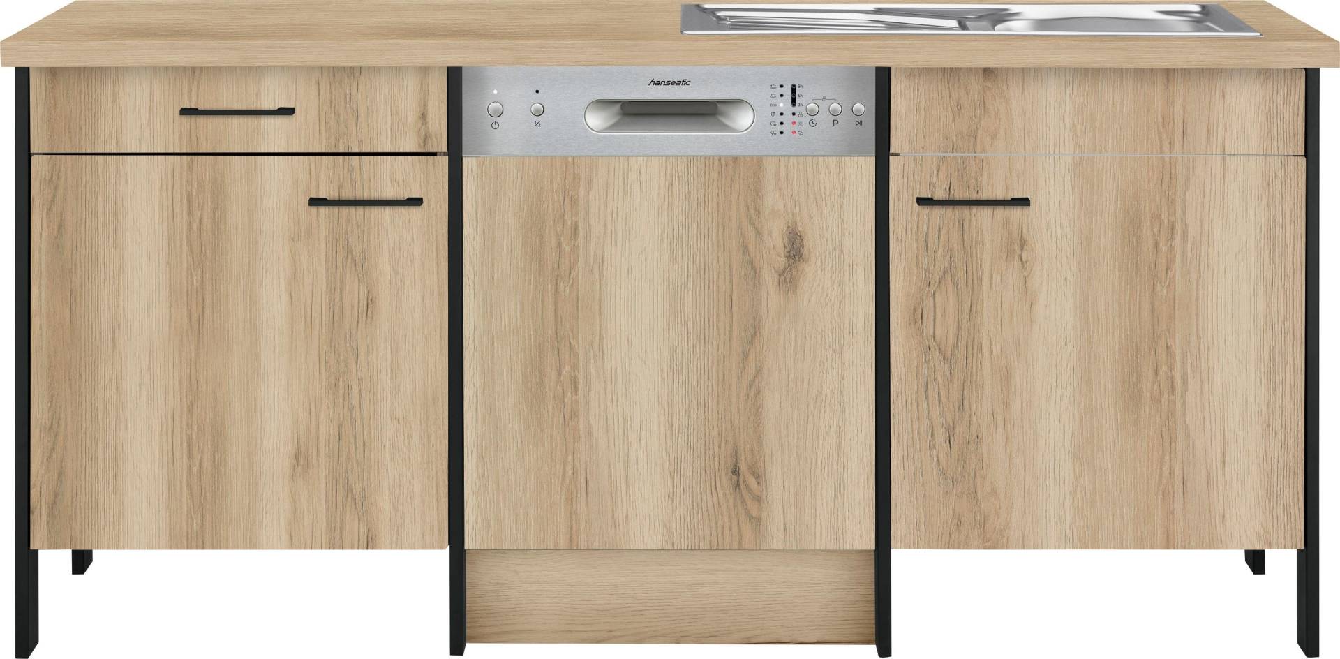 OPTIFIT Spülenschrank »Tokio«, 192 cm breit, mit Stahlgestell, mit Vollauszug von OPTIFIT