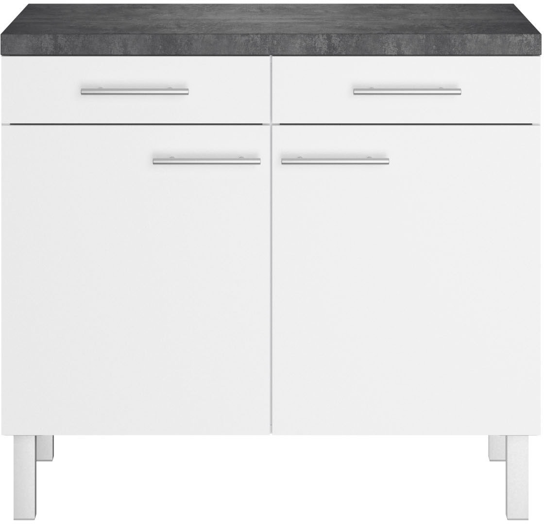 OPTIFIT Unterschrank, Breite 100 cm, 2 Türen, 2 Schubkästen OPTIFIT Unterschrank, Breite 100 cm, 2 Türen, 2 Schubkästen von OPTIFIT