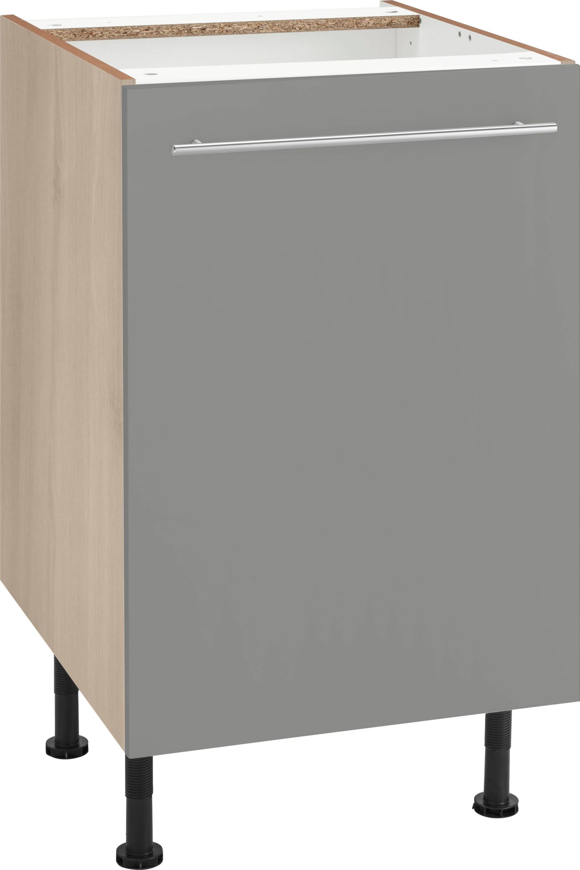 OPTIFIT Unterschrank »Bern«, 50 cm breit, mit 1 Tür mit höhenverstellbaren Füssen, mit Metallgriff von OPTIFIT