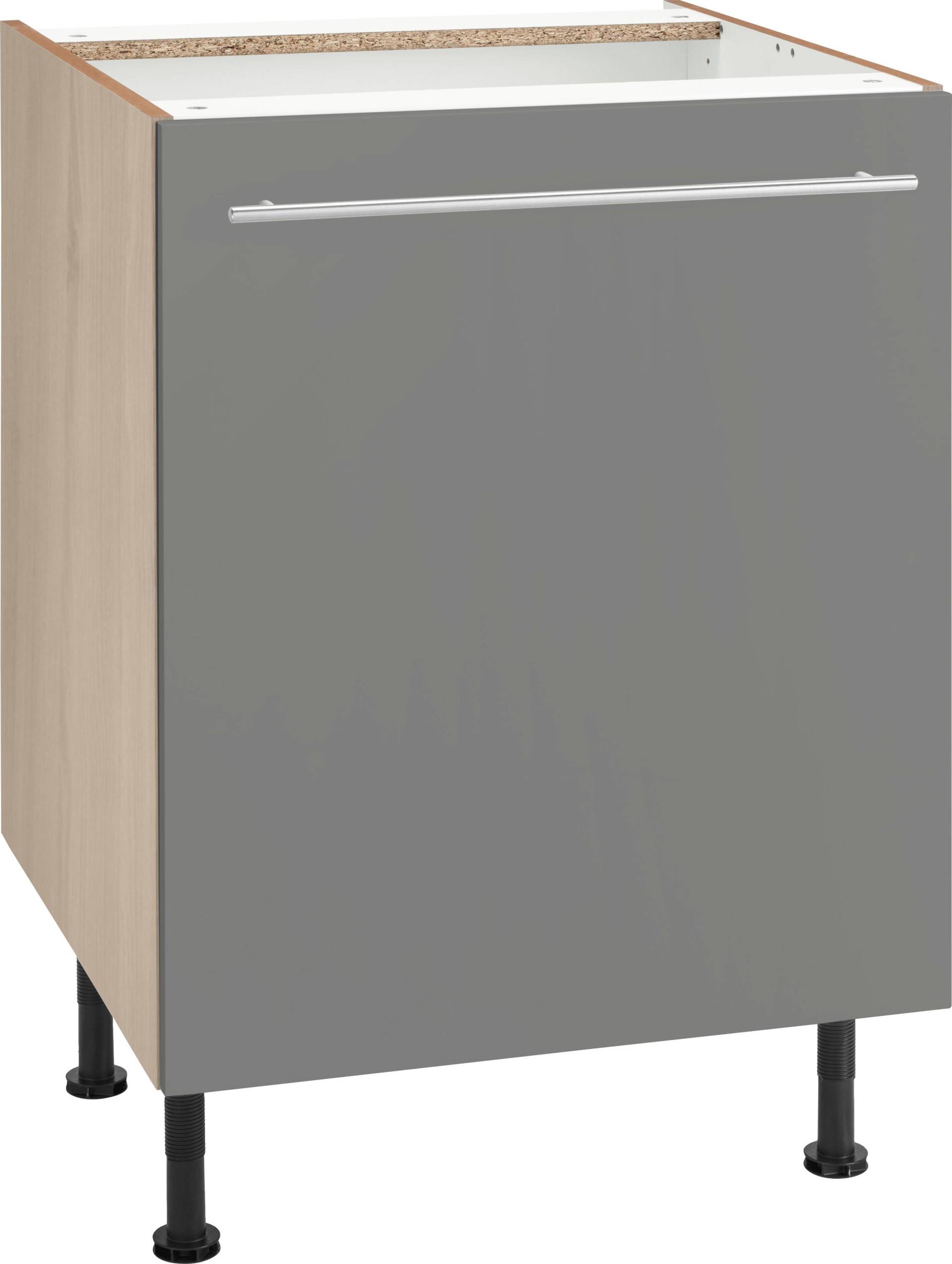 OPTIFIT Unterschrank »Bern«, 60 cm breit, mit 1 Tür mit höhenverstellbaren Füssen, mit Metallgriff von OPTIFIT