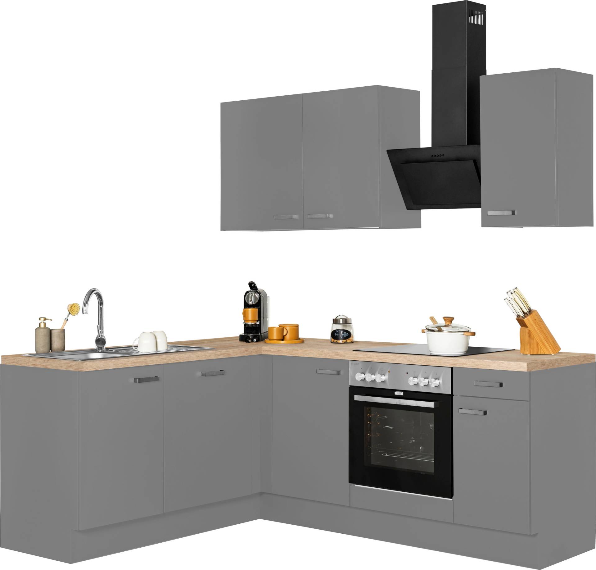 OPTIFIT Winkelküche »Parma«, ohne E-Geräte, Stellbreite 215x175 cm OPTIFIT Winkelküche »Parma«, ohne E-Geräte, Stellbreite 215x175 cm von OPTIFIT