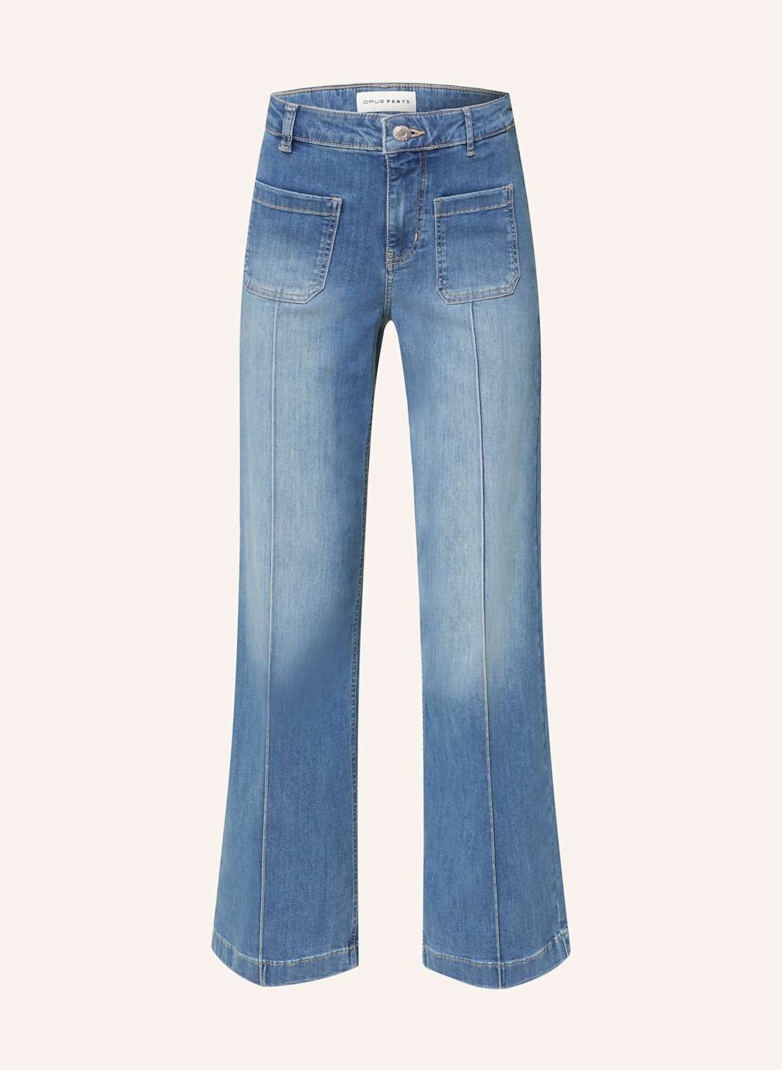 Opus Pants Wide Leg Jeans Melly Groove blau von OPUS PANTS