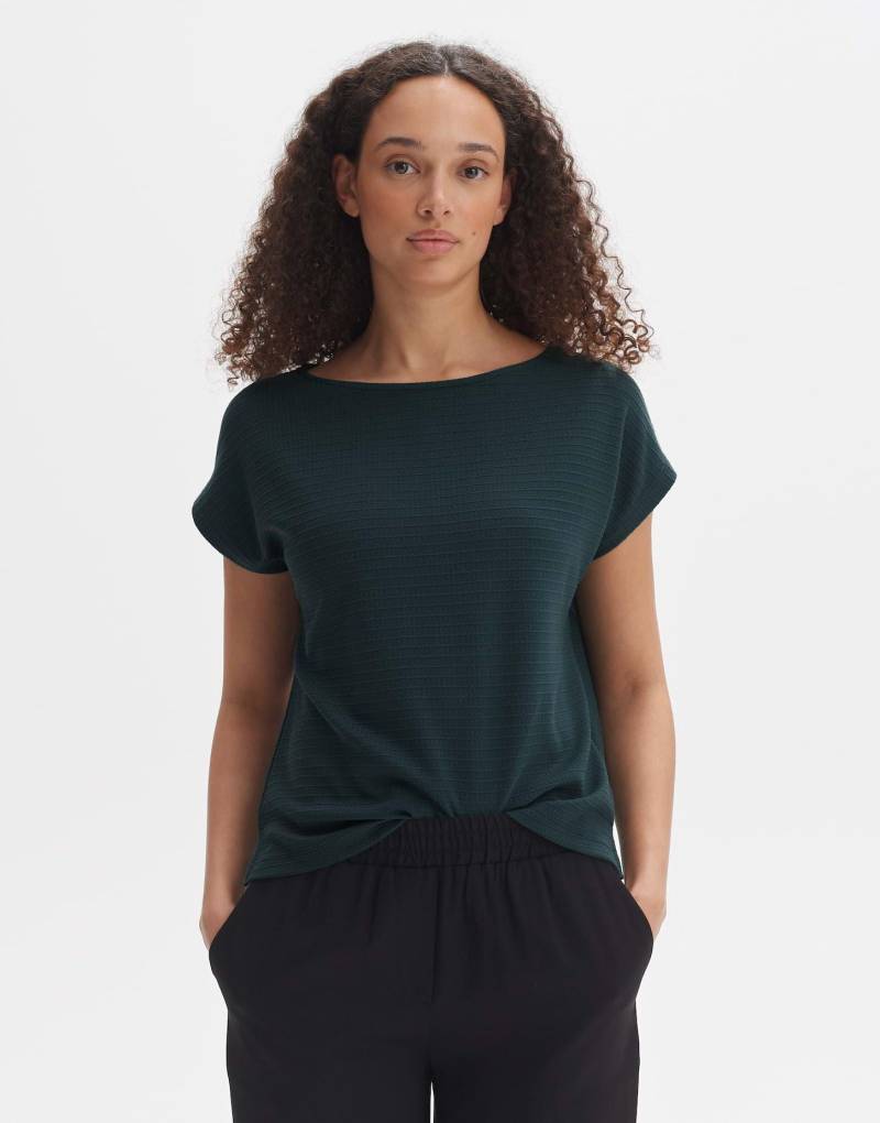 Boxy Shirt Suhila Damen Petroleumblau 40 von OPUS