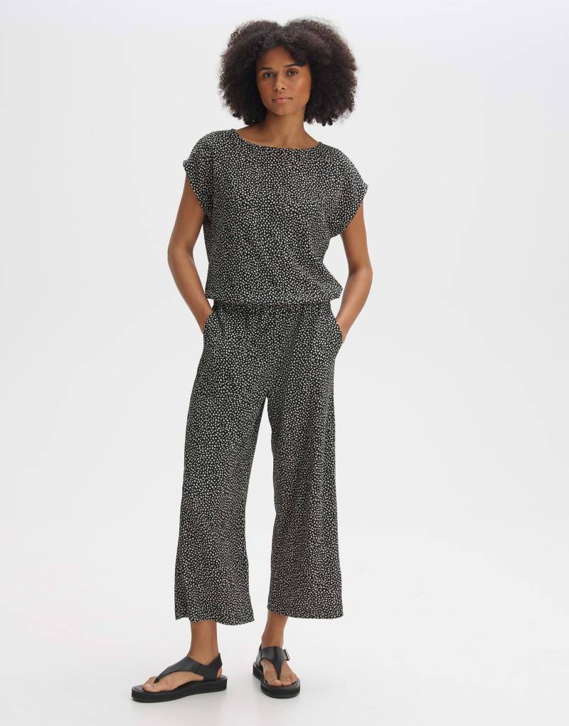 Jumpsuit Melti Spot Damen Petroleumblau 34 von OPUS