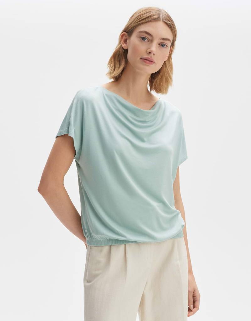 Shirt Sasser O-form Damen Pastellgrün 38 von OPUS