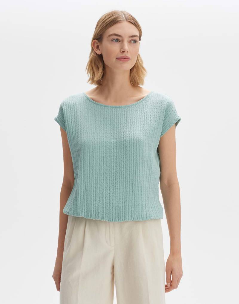 OPUS - Shirt Svado O-Form, für Damen, Pastellgrün, Größe 38 von OPUS