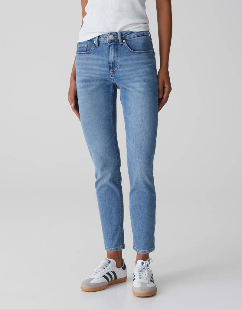 OPUS - Skinny Jeans Elma ocean blue Skinny, für Damen, Blau, Größe 40/L32 von OPUS