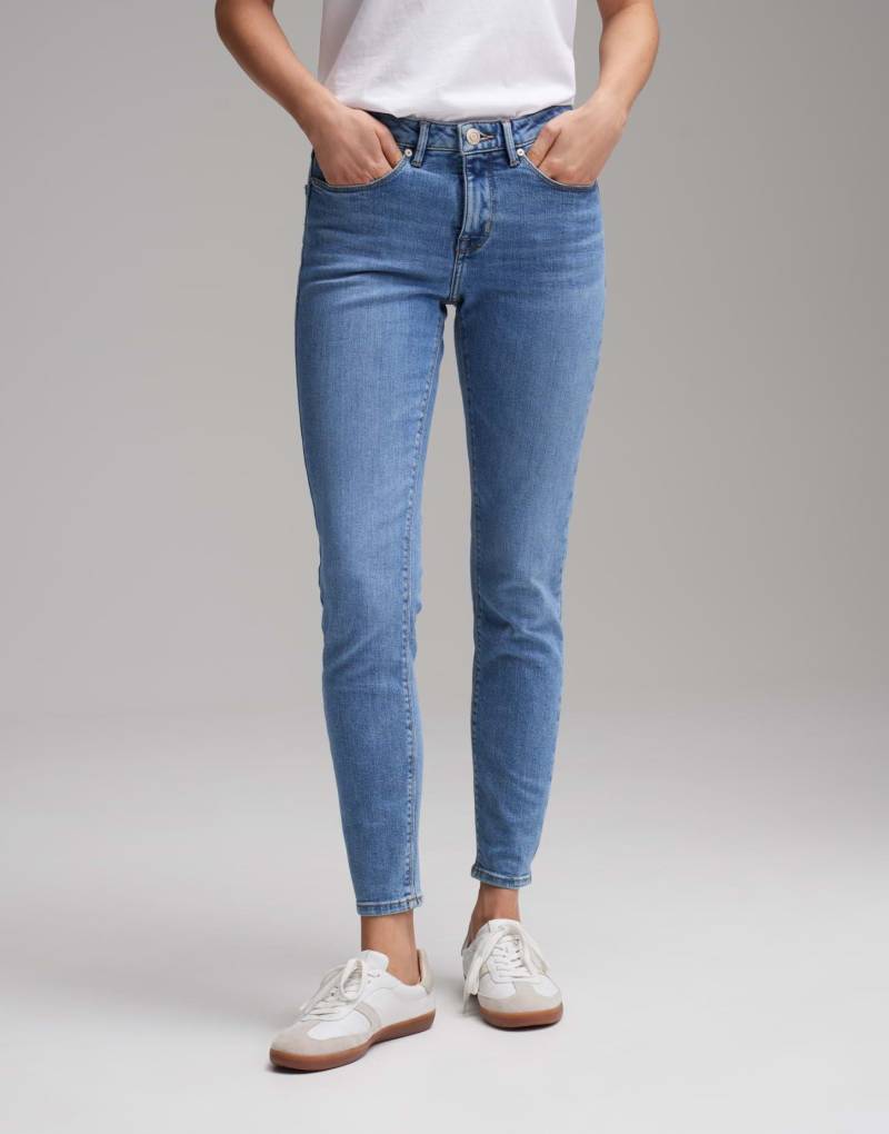 OPUS - Skinny Jeans Elma ocean blue Skinny, für Damen, Blau, Größe 34/L28 von OPUS