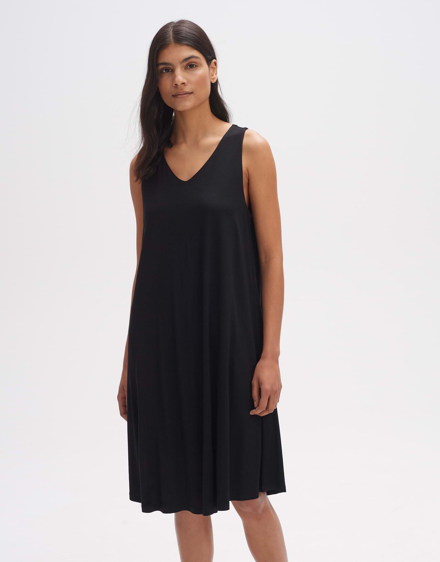 Sommerkleid Winga A-linie Damen Schwarz 36 von OPUS