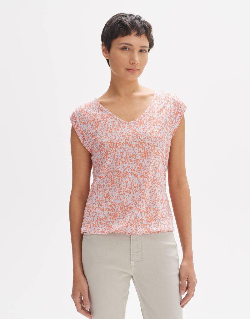 Print-shirt Sosso Damen Lavendel 40 von OPUS