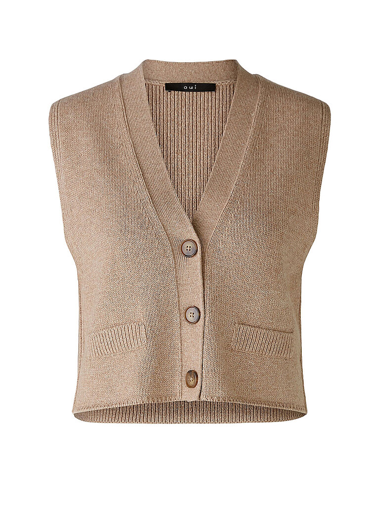 OUÍ Gilet beige | 34 von OUÍ