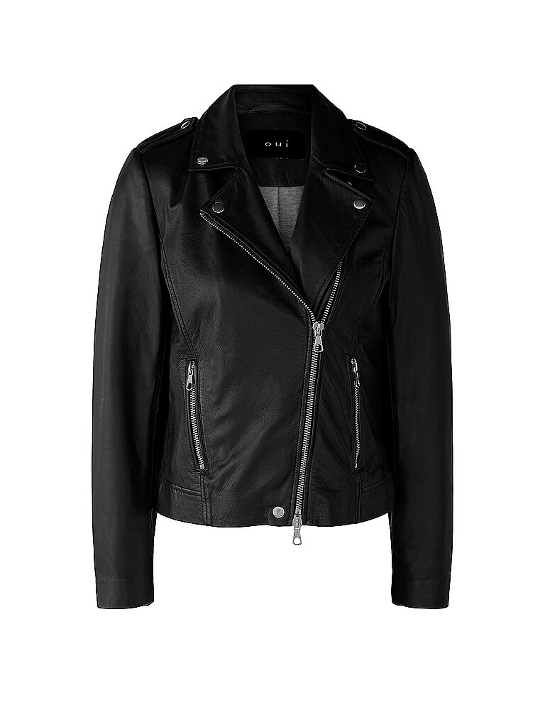 OUÍ Lederjacke schwarz | 40 von OUÍ