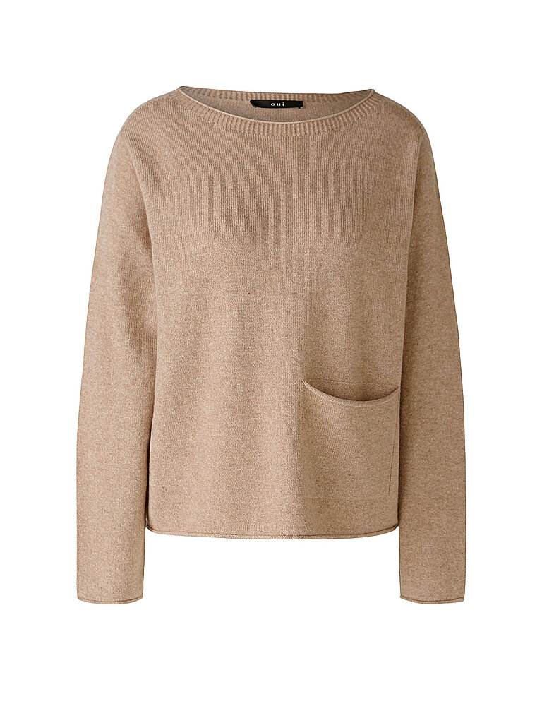 OUÍ Pullover Oversized Fit beige | 36 von OUÍ