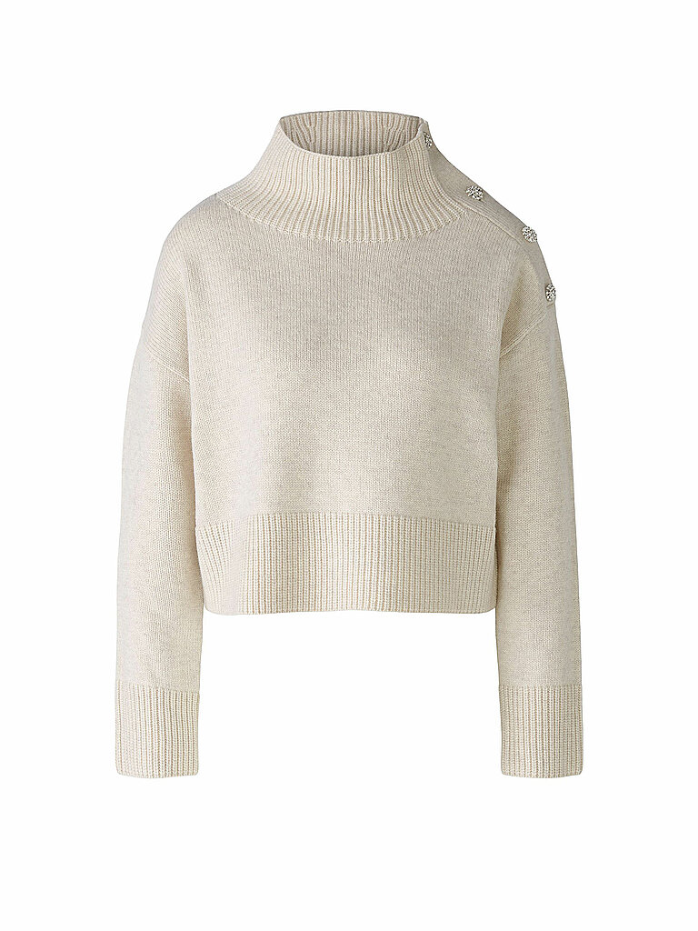 OUÍ Rollkragenpullover creme | 36 von OUÍ