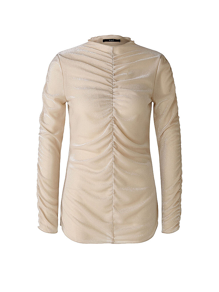 OUÍ Rollkragenshirt beige | 34 von OUÍ