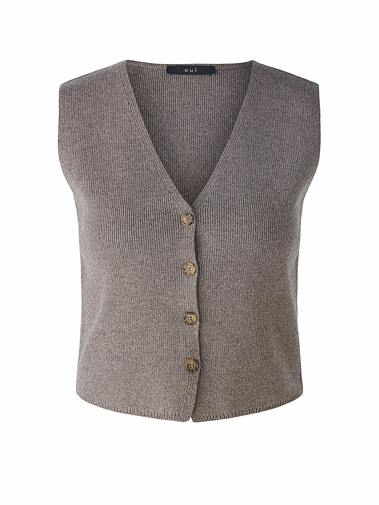 OUÍ Strickgilet camel | 34 von OUÍ