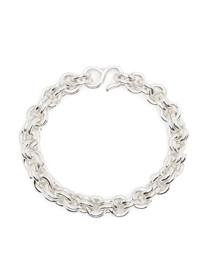 OUIE recycled silver Keyring bracelet von OUIE