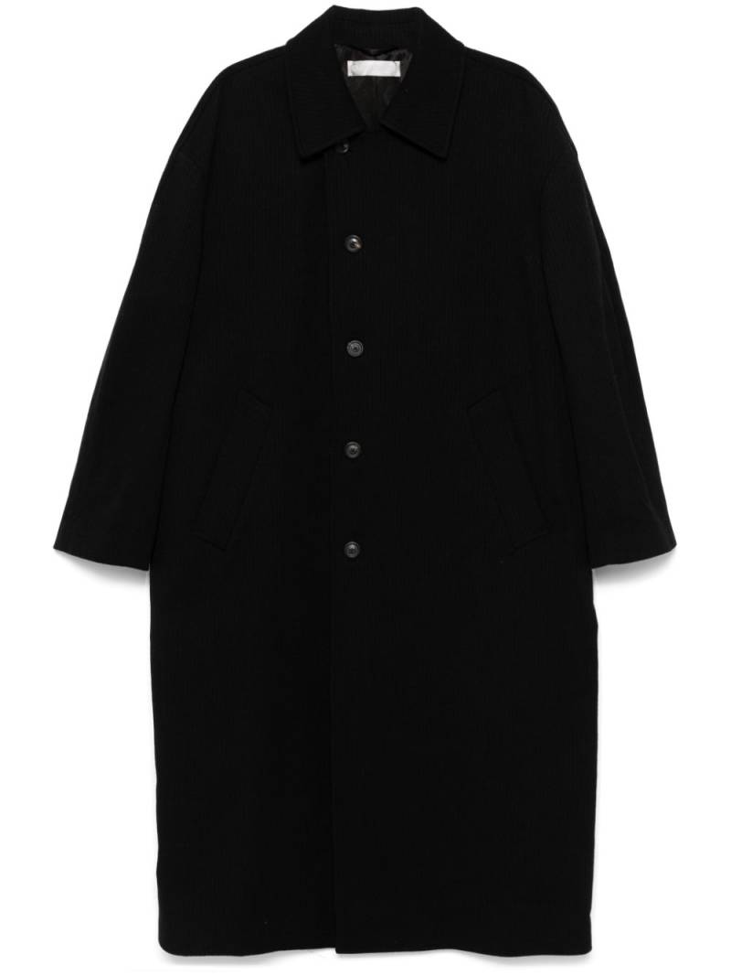 OUR LEGACY Collapse coat - Black von OUR LEGACY