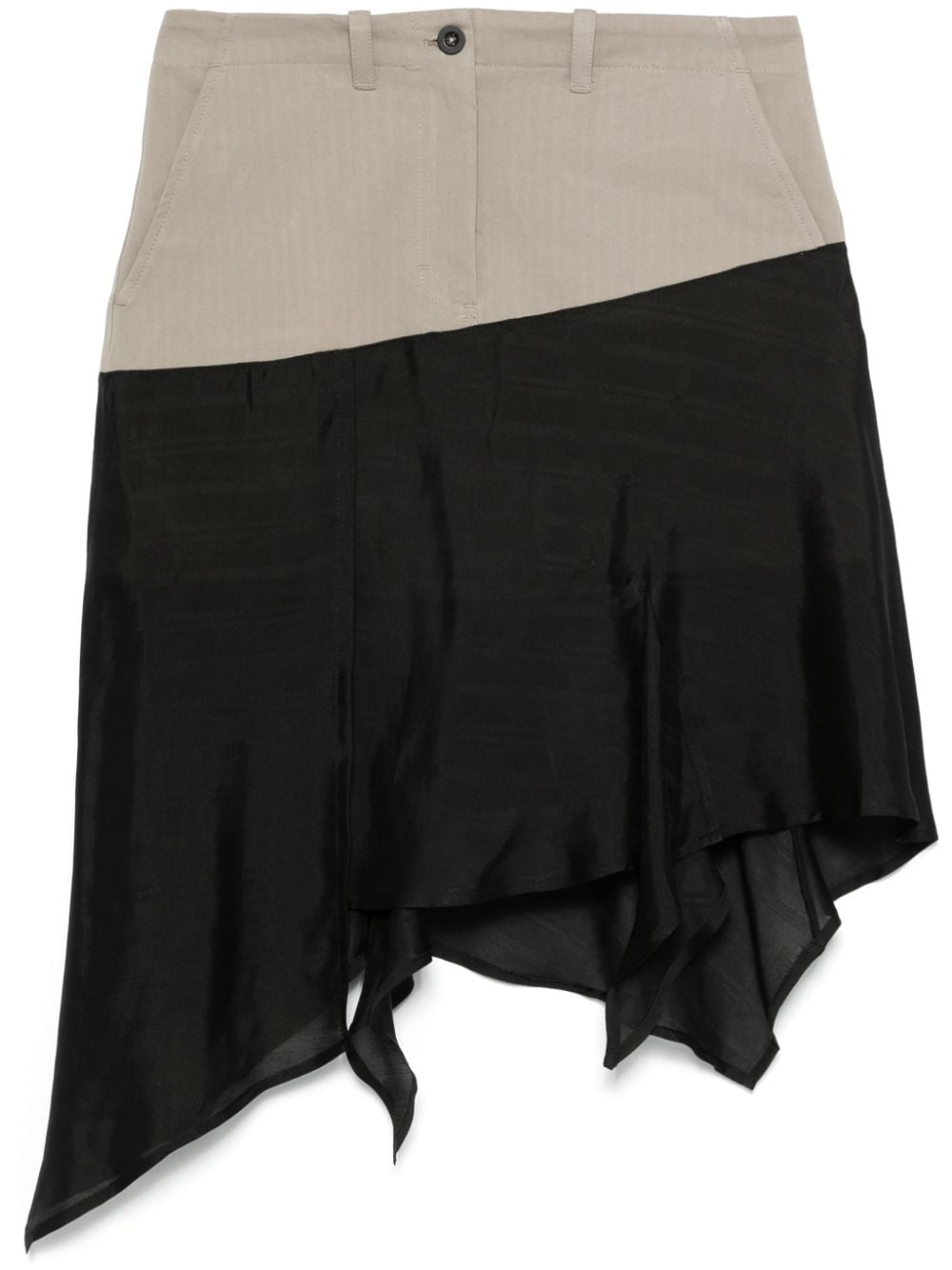 OUR LEGACY Engineer midi skirt - Black von OUR LEGACY