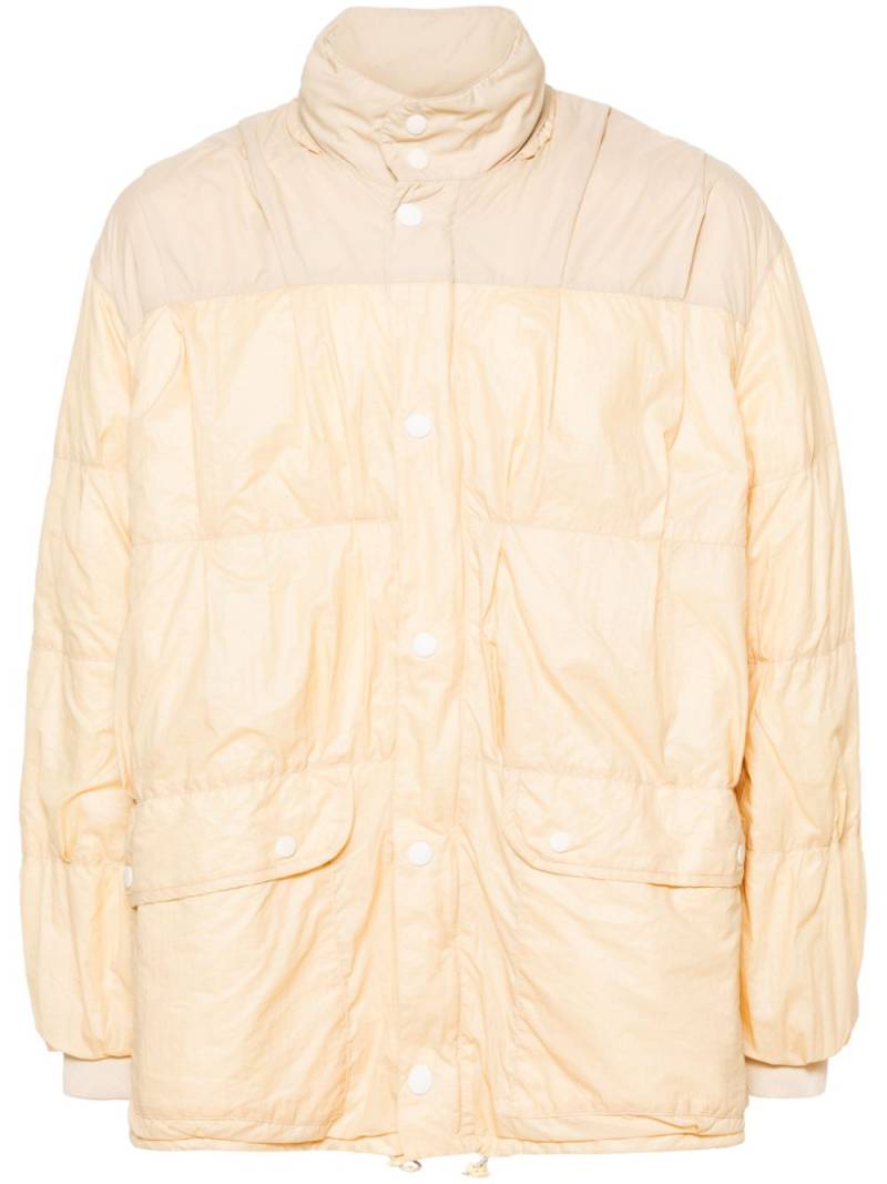 OUR LEGACY Exhaust panelled puffer jacket - Neutrals von OUR LEGACY