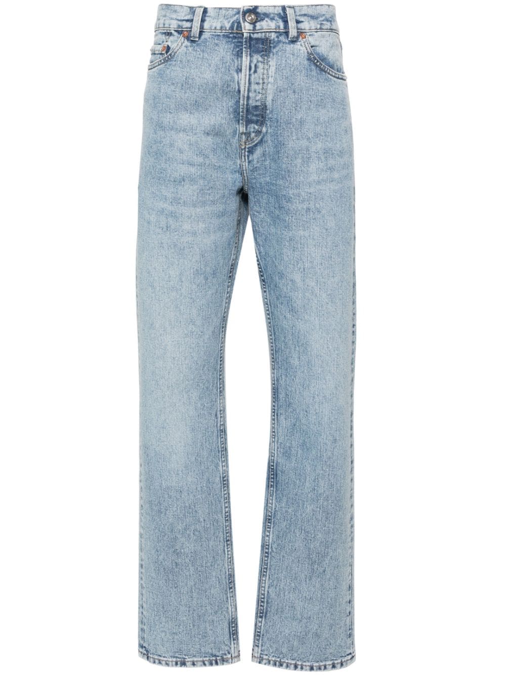 OUR LEGACY First Cut mid-rise straight-leg jeans - Blue von OUR LEGACY