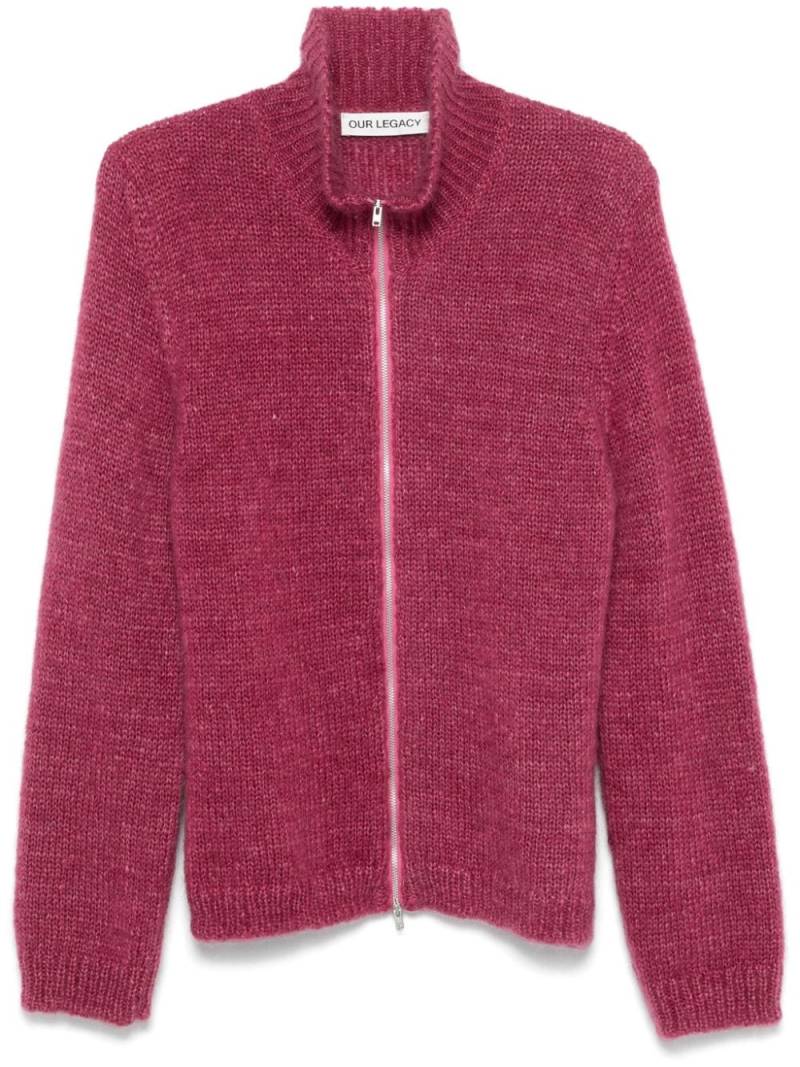 OUR LEGACY Float Funnel cardigan - Pink von OUR LEGACY