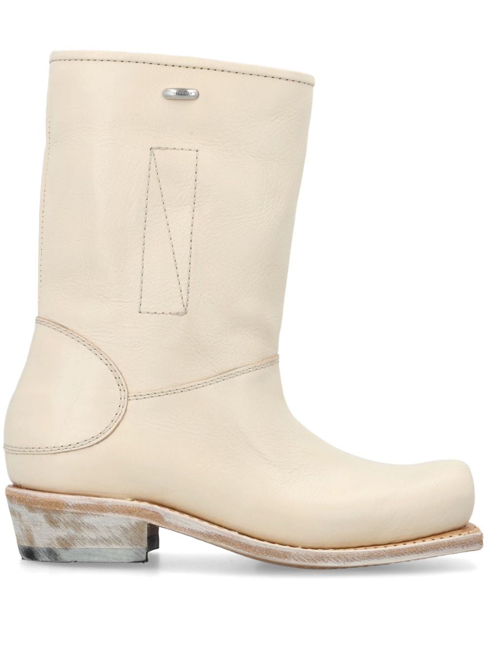 OUR LEGACY Gear leather boots - Neutrals von OUR LEGACY