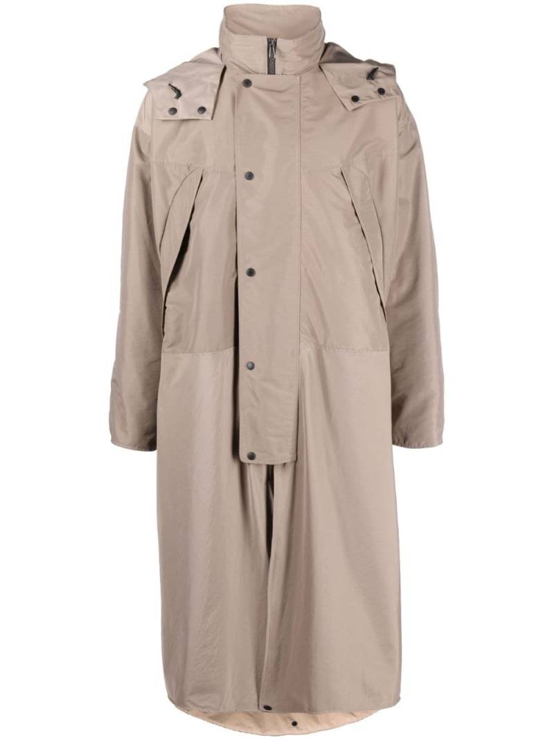 OUR LEGACY Grace Tower parka coat - Neutrals von OUR LEGACY