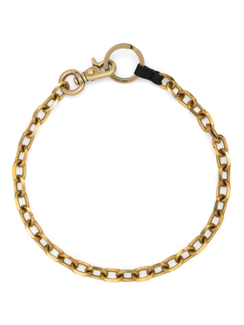 OUR LEGACY Ladon necklace - Gold von OUR LEGACY