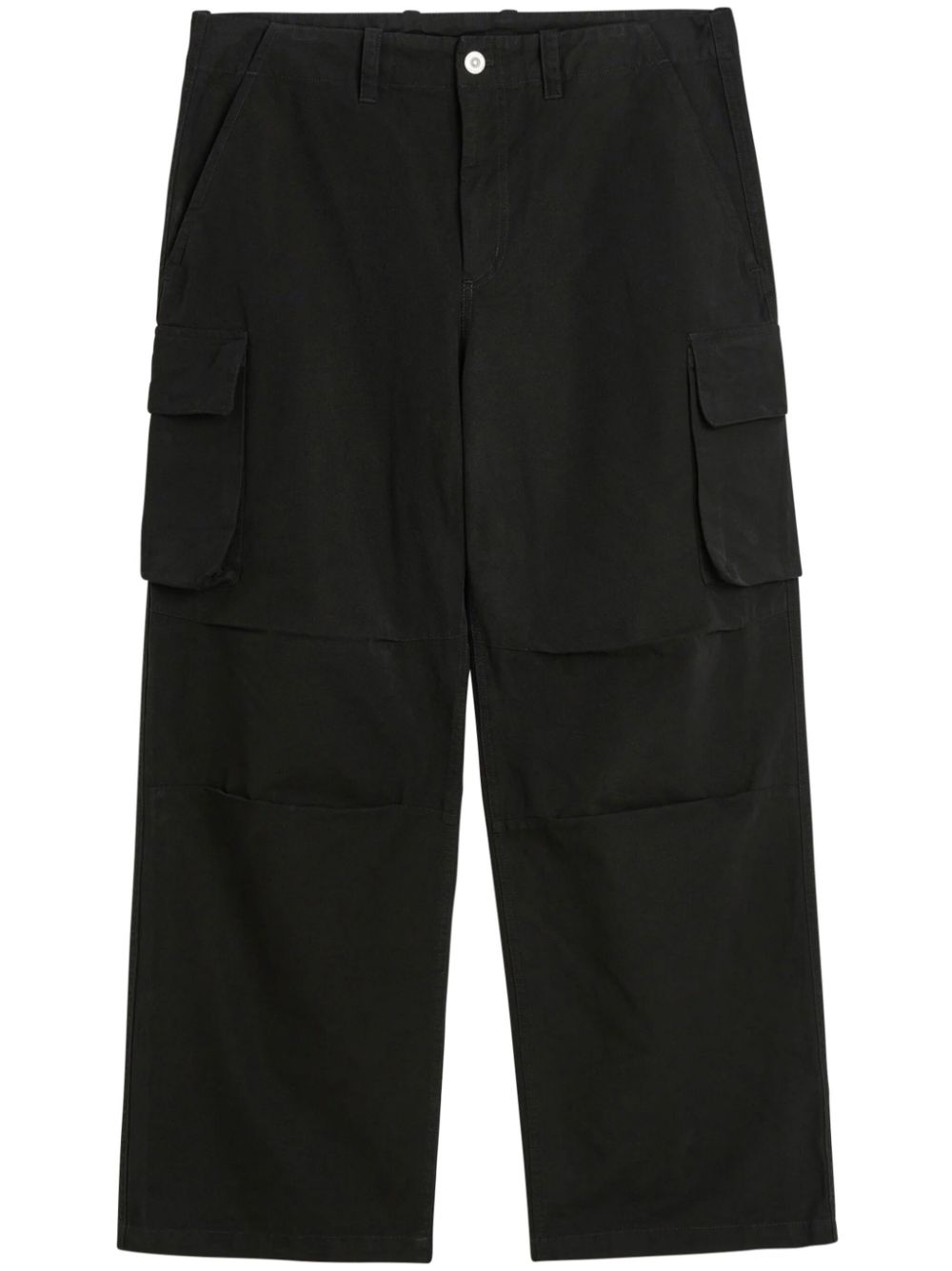 OUR LEGACY Mount Cargo straight-leg trousers - Black von OUR LEGACY