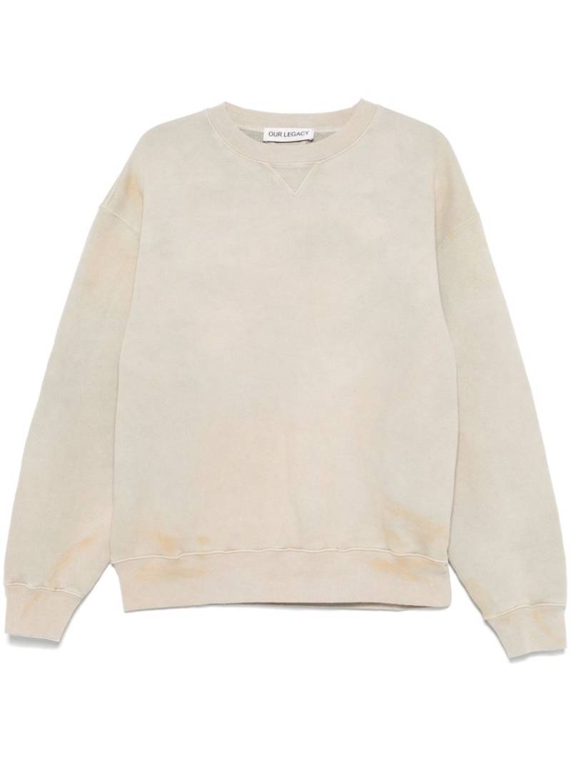 OUR LEGACY Perfect sweatshirt - Neutrals von OUR LEGACY