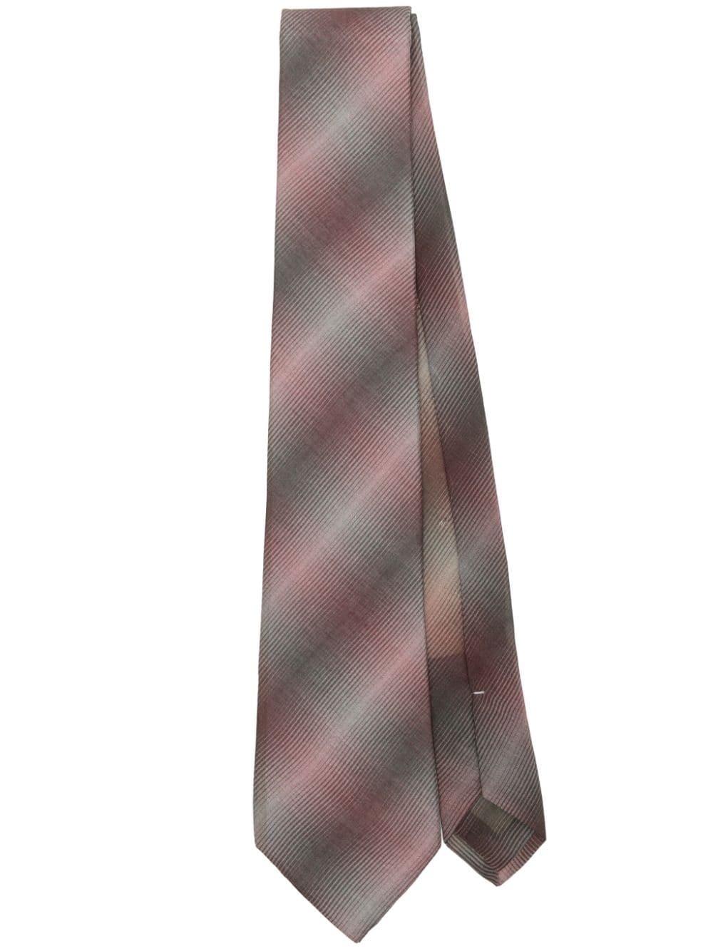 OUR LEGACY Screen check tie - Brown von OUR LEGACY