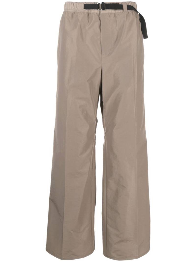 OUR LEGACY Wander flared trousers - Brown von OUR LEGACY