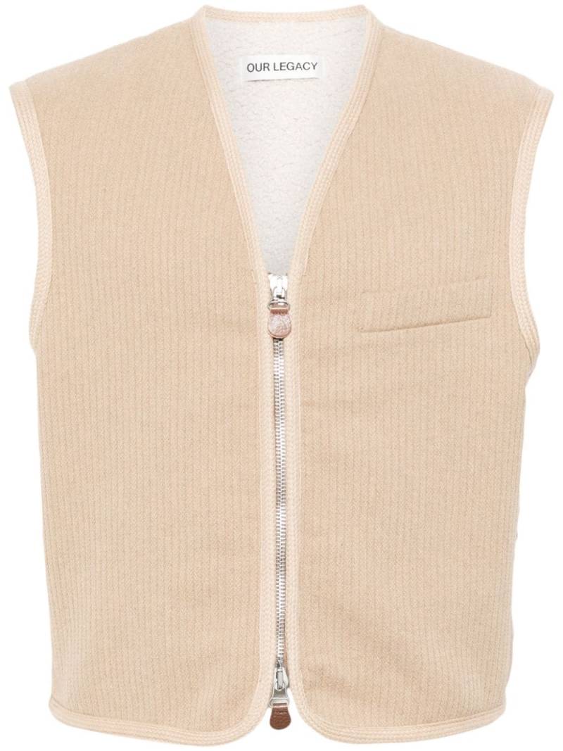 OUR LEGACY top vest - Neutrals von OUR LEGACY